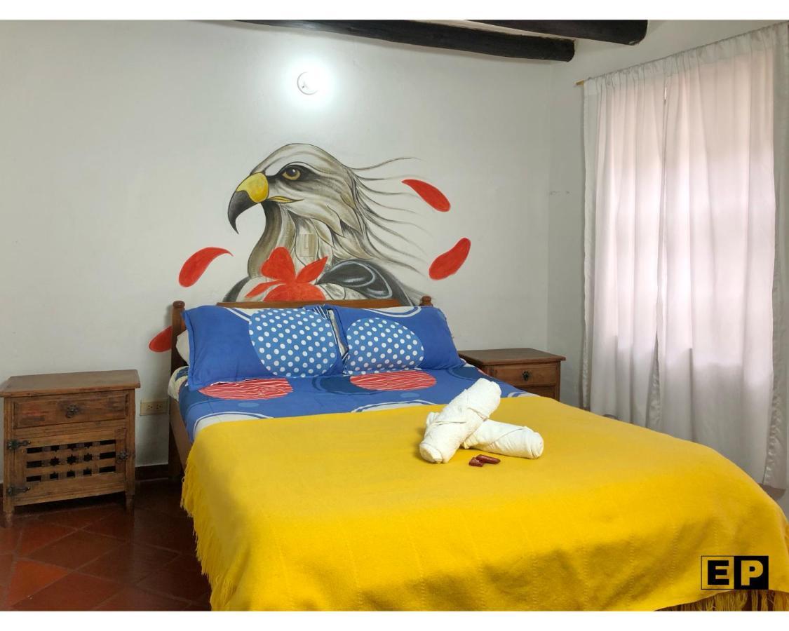 Beija Flor Hostel Villa de Leyva Eksteriør billede